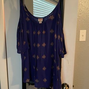 Mossimo Supply Co. Blue Top